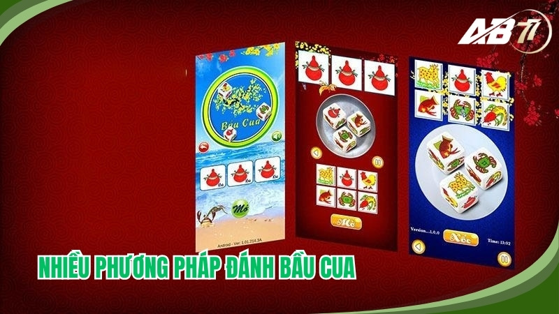 Có nhiều phương pháp đánh bầu cua hiệu quả cho người chơi