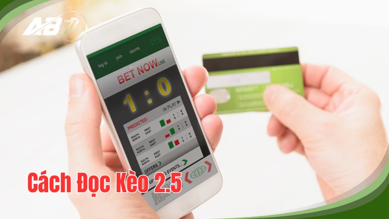 Cách đọc kèo 2.5 rất đơn giản và dễ dàng cho mọi cược thủ